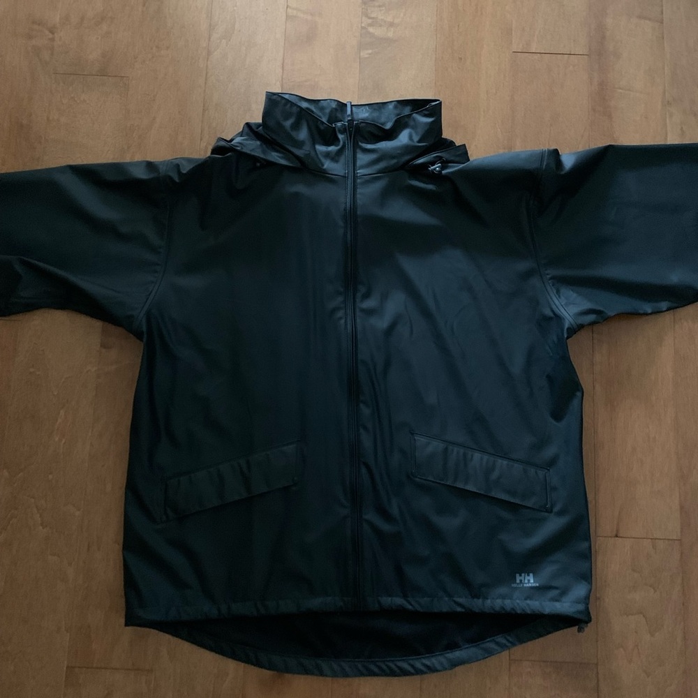 Helly Hansen Black Rain Jacket